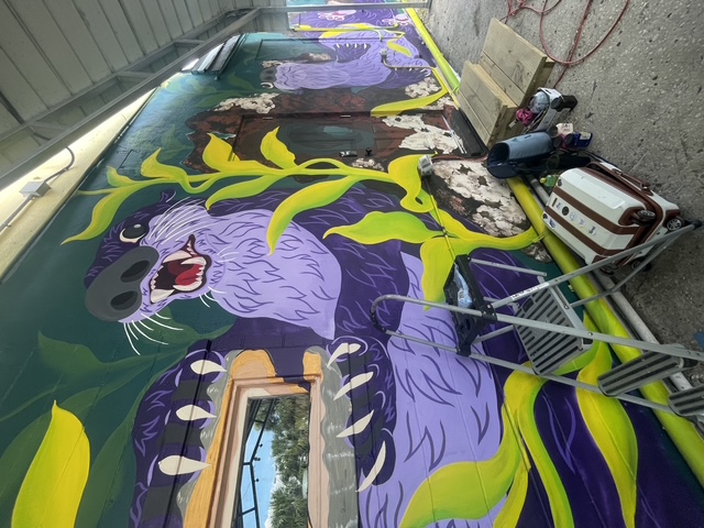 Otter Boops mural, view 4.